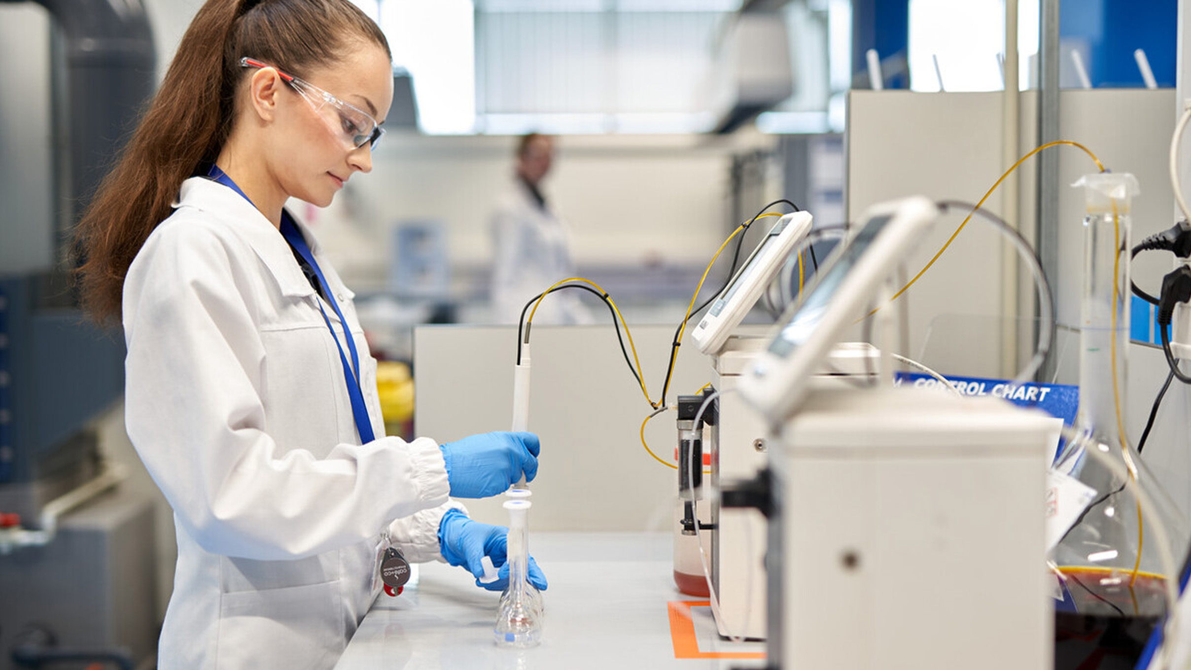 Research lab testing image
