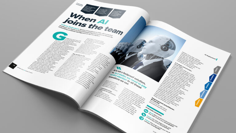 A quality redesign of a membership magazine